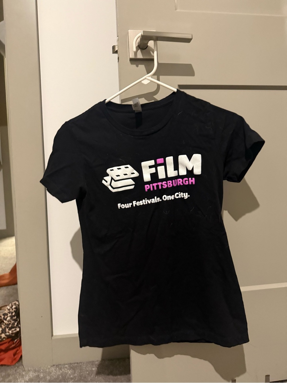 Film Pittsburgh Black Graphic Tee
